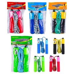 KZL ATLAMA İPİ 1705007 JUMP ROPE SÜNGER SAPLI SAYAÇLI