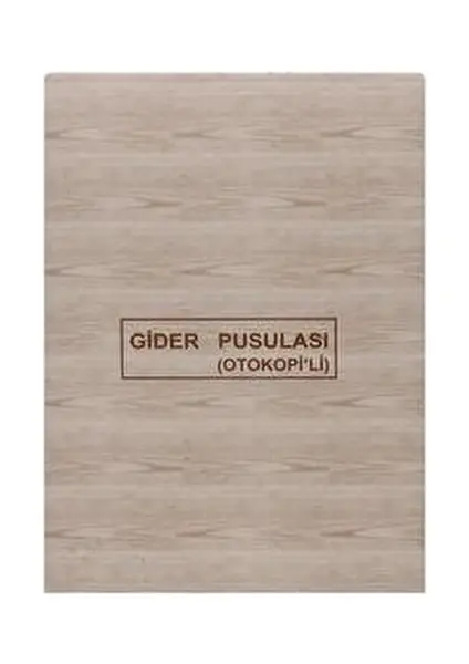 Dilman Gider Pusulası Evrak Düzenleyici Dosya Doğal Renk 21x29.7 cm