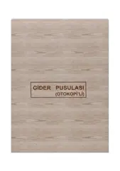 Dilman Gider Pusulası Evrak Düzenleyici Dosya Doğal Renk 21x29.7 cm