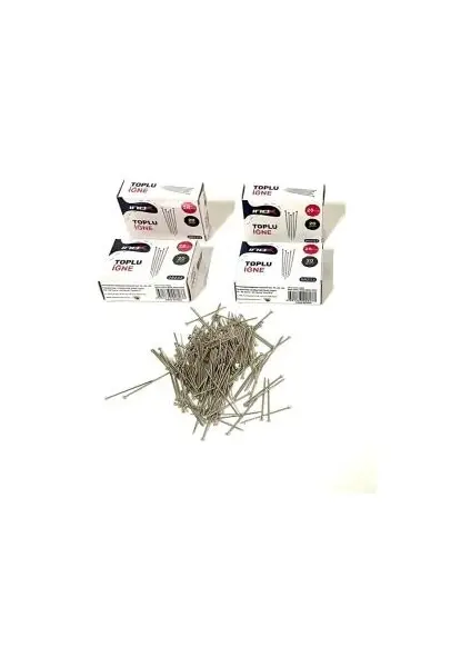 Magnetek Inox Toplu Iğne 28 mm 20 gr 4 'lü Set
