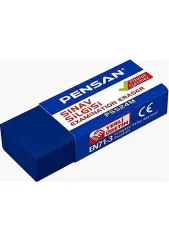 Pensan Mavi Sınav Silgisi PSS-24M 4-Adet EN71-3 Onaylı Güvenli Kullanım