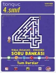 Tonguç Akademi 4. Sınıf Tüm Dersler Video Anlatımlı Etkinlikli Soru Bankası