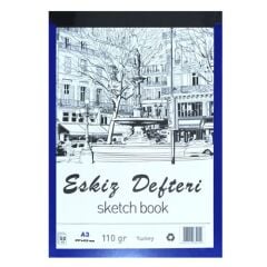Mcolor Eskiz Defterı A3 Dikişli 110 gr 50 Yaprak