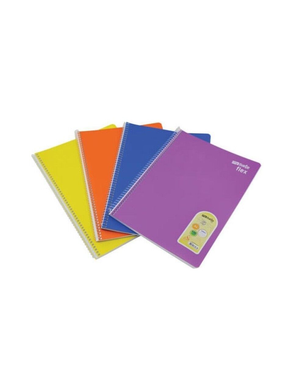 Mynote Fle x Pastel Pp Kpk Spiralli A4 100 Yaprak Çizgili Defter