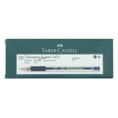 FABER 1425 TÜKENMEZ KALEM 10LU SİYAH