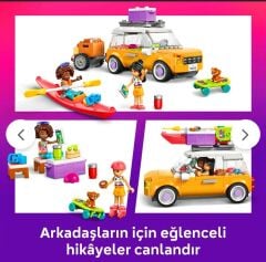 LEGO FRİENDS 42659 FRİENDSHİP ROAD TRİP TRAVEL CAR 220 PARÇA 6+