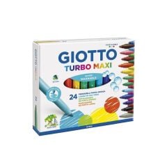 GIOTTO TURBO MAXİ 24LÜ KEÇELİ BOYA