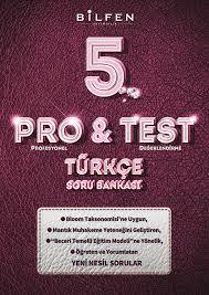 BİLFEN 5. SINIF PRO TEST TÜRKÇE SORU BANKASI