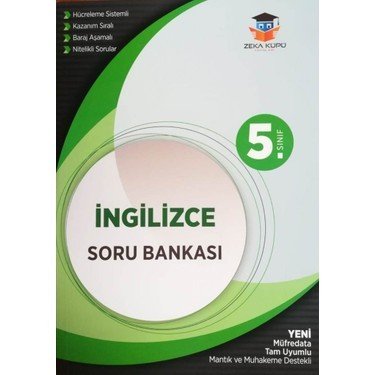 ZEKA KÜPÜ YAYINLARI 5. SINIF İNGİLİZCE SORU BANKASI