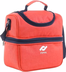 Pippa Kırmızı 2 Bölmeli Isı Yalıtımlı Beslenme Çantası