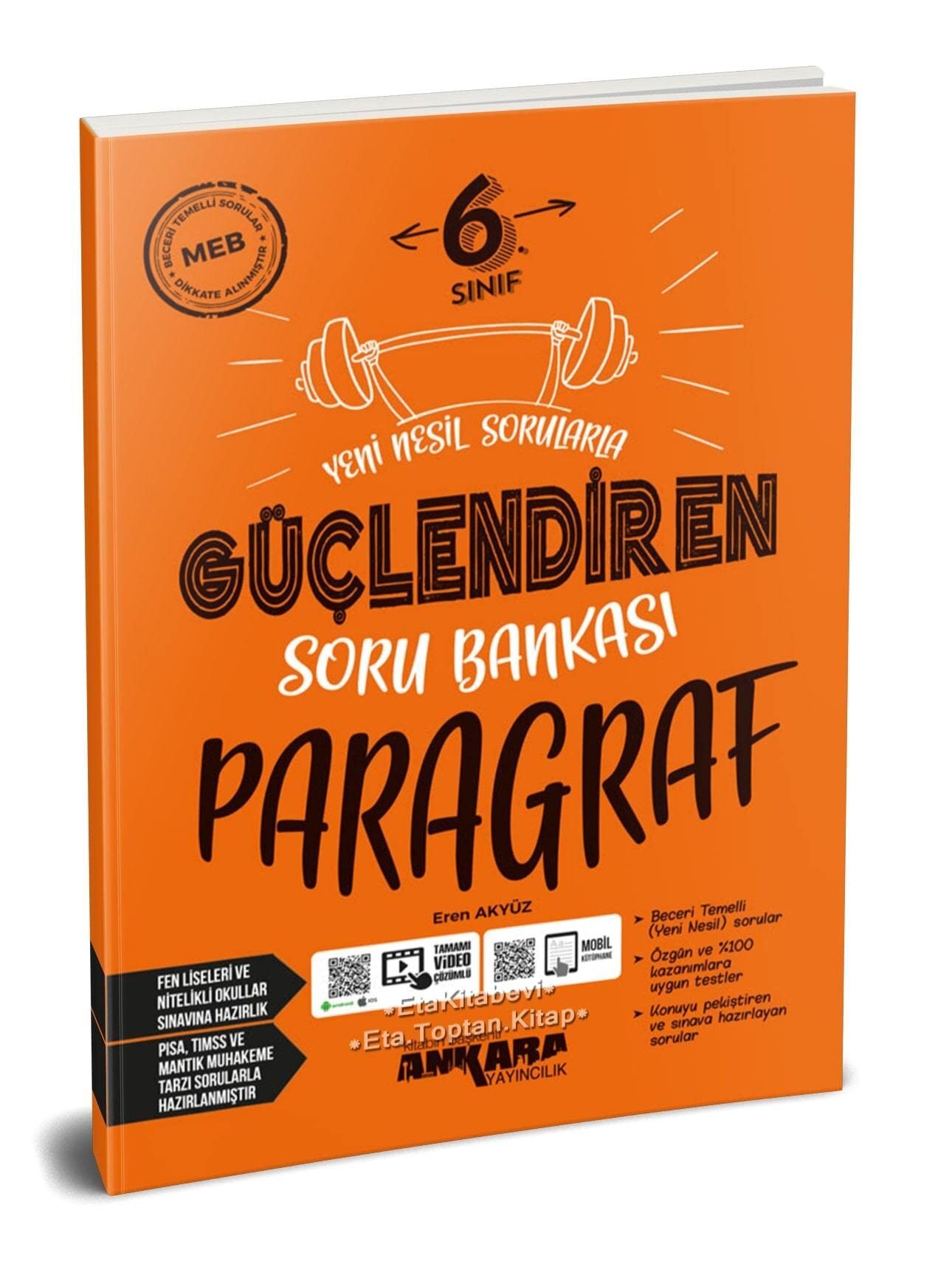 ANKARA 6.SINIF GÜÇLENDİREN PARAGRAF SORU B.