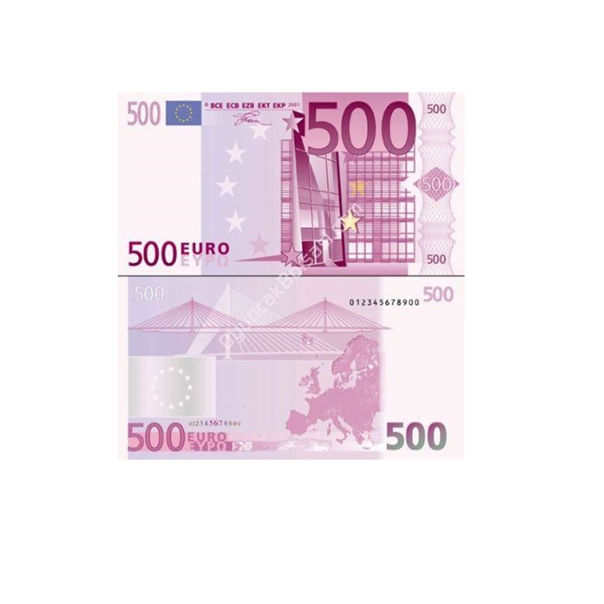 MY OYUNCAK KAĞIT PARA 500 EURO-TL-DOLAR 3 PAKET