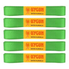 UYGUN SATEN KURDELE 20 MM 10 MT YEŞİL  ADET