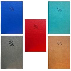 LİZ AJANDA 2026 AJBML192 17x24 DİKİŞLİ SUNİ DERİ MELL