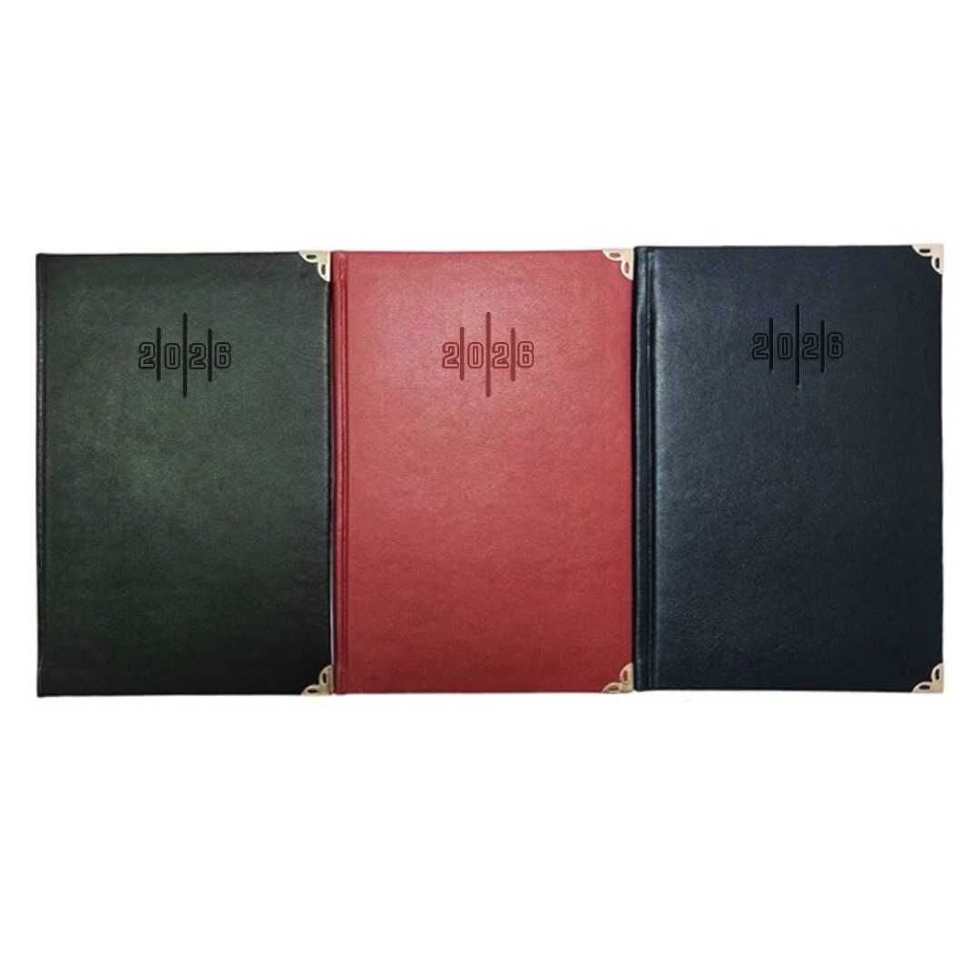 LİZ AJANDA 2026 AJ922E 14x20 DİKİŞLİ SUNİ DERİ