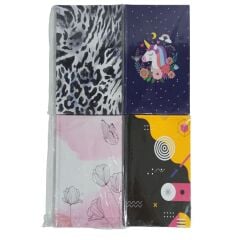 SVN MODELİST DEFTER DİKİŞLİ SERT KAPAK 14x22 RAİNBOW 72 YP ÇİZGİLİ LASTİKLİ