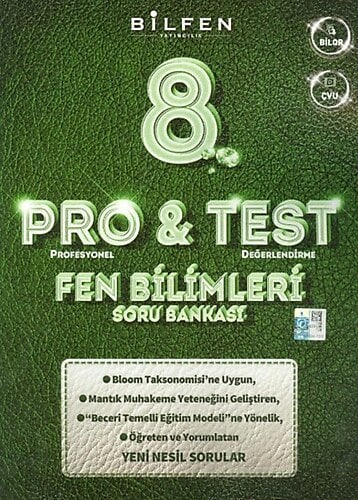 BİLFEN 8. SINIF PRO TEST FEN BİLİMLERİ