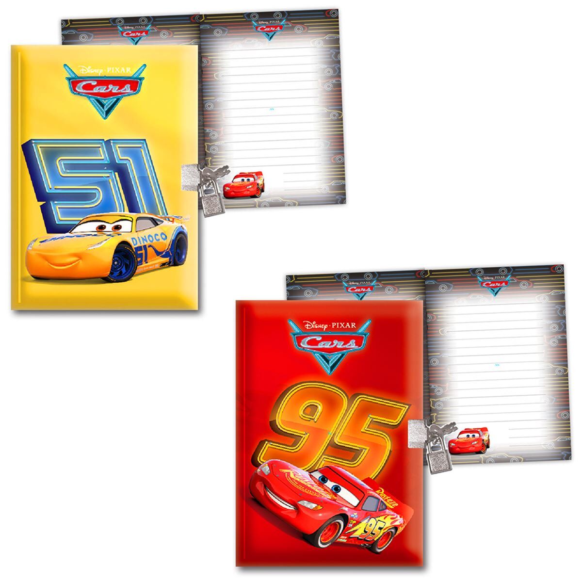 CARS HATIRA DEFTERİ 14x20 KİLİTLİ 80 YP