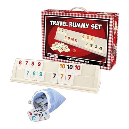 STAR PLASTİK OKEY TAKIMI 1010402 TRAVEL RUMMY SET 14+