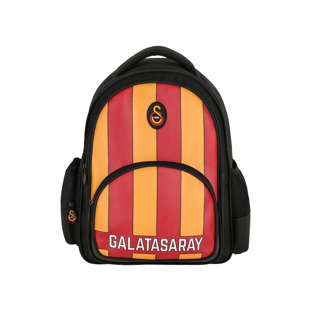GALATASARAY LİSANSLI ME ÇANTA ÇUBUKLU SUNİ DERİ OKUL ÇANTASI