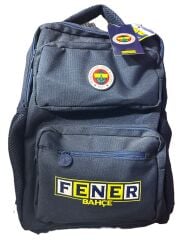 FENERBAHÇE LİSANSLI ME ÇANTA ÇİFT ÖN CEP DETAYLI LACİVERT SIRT ÇANTASI