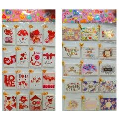 MOTTO HEDİYE KARTI KARIŞIK DESEN 10 LU