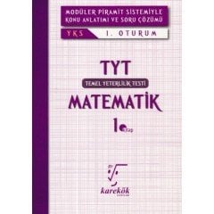 KAREKÖK YAYINLARI TYT MATEMATİK 1. KİTAP