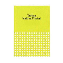 MCOLOR KELİME FİHRİSTİ TÜRKÇE 14x20 DİKİŞLİ KARTON KAPAK