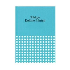 MCOLOR KELİME FİHRİSTİ TÜRKÇE 14x20 DİKİŞLİ KARTON KAPAK