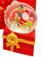 YLZ KAR KÜRESİ JHSD65-57 YILBAŞI TEMALI MİDİ IŞIKLI