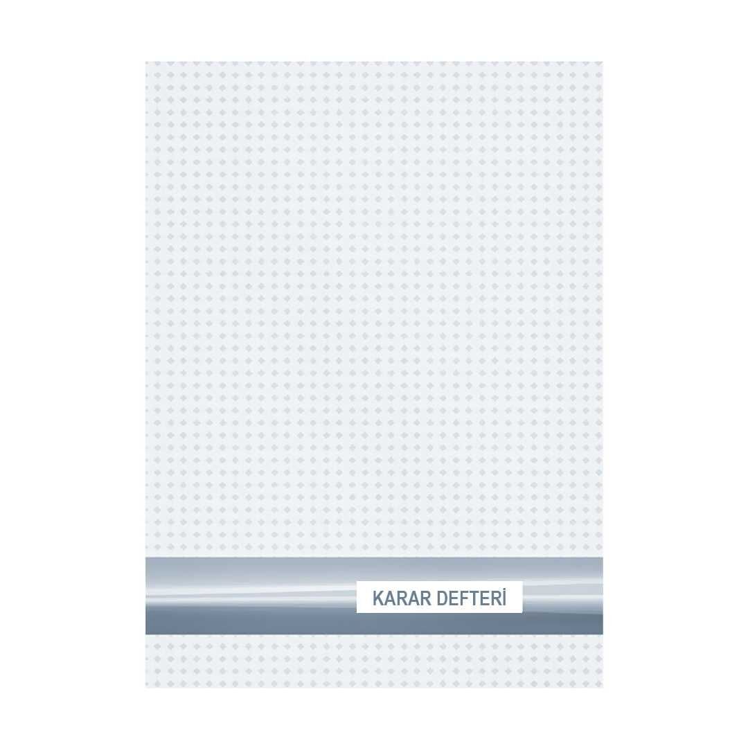 DİLMAN KARAR DEFTERİ KARTON KAPAK 22x31 40 YP NUMARALI