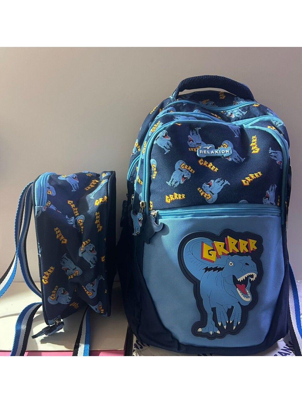 Relaxion Ilkokul Çantası + Beslenme Çantası KOD:1350