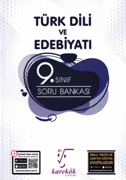 9. SINIF TÜRK DİLİ VE EDEBİYATI KAREKÖK SORU BANKASI