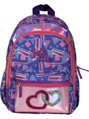 Joy's Cool Kalp Işlemeli Kız Çocuk Anaokulu Sırt Çantası