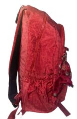 Relaxion 1630 Sugeçirmez Krinkıl Kumaş Sırt Çantası Bordo