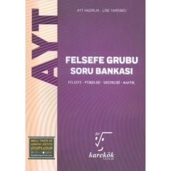 KAREKÖK YAYINLARI AYT FELSEFE GRUBU SORU BANKASI