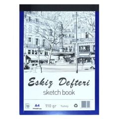 MCOLOR ESKİZ DEFTERİ A4 DİKİŞLİ 110 GR 50 YP
