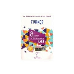 KAREKÖK YAYINLARI 8. SINIF TÜRKÇE