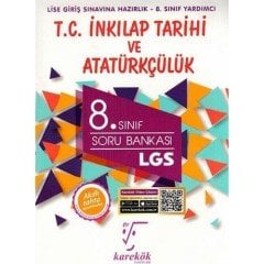 KAREKÖK YAYINLARI 8. SINIF T.C. İNKLAP TARİHİ VE ATATÜRKÇÜLÜK
