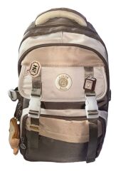 Color Bags Kore Tarzı Sırt Çantası Bej