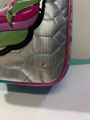 Metalik Gümüş Renkli Unicorn Desenli Çocuk Sırt Çantası