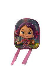 Pembe Karakter Baskılı Kız Anaokulu Çantası