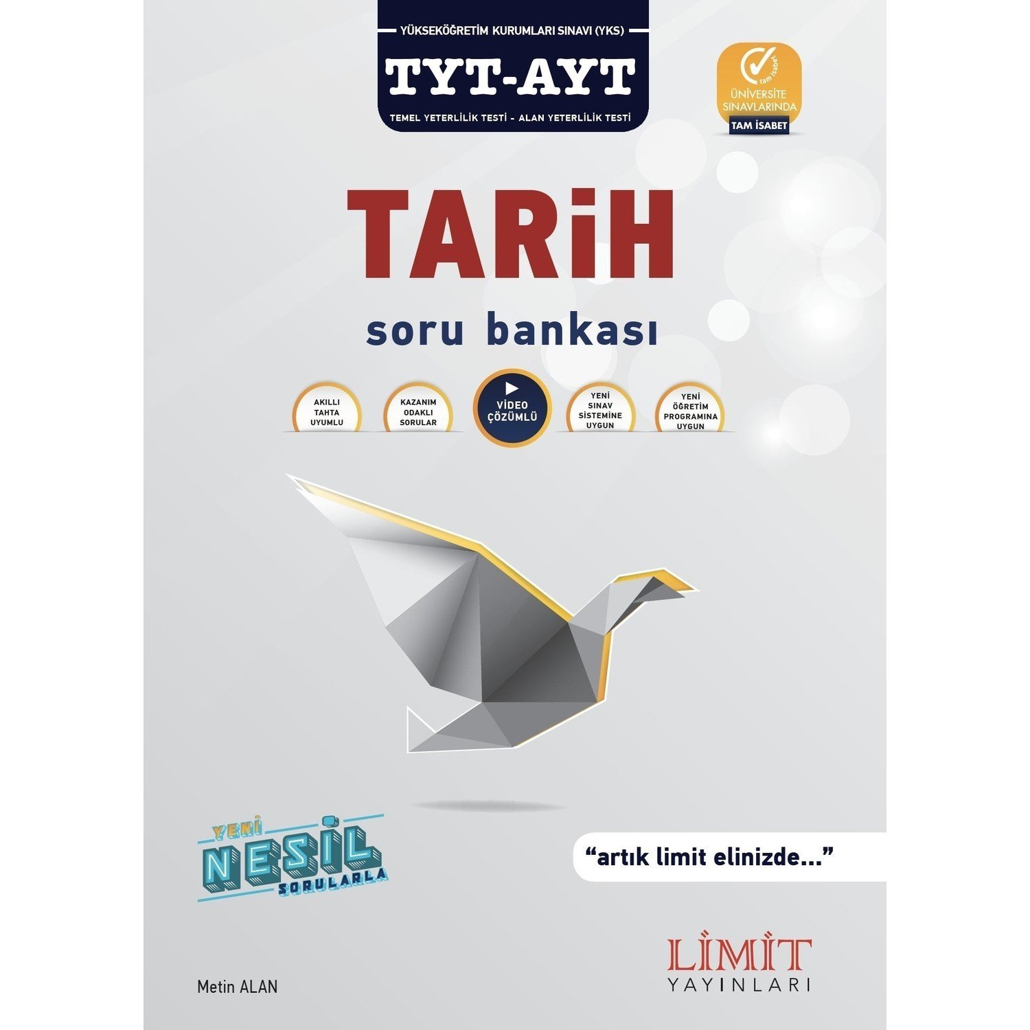 LİMİT YAYINLARI TYT-AYT TARİH SORU BANKASI