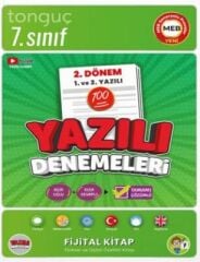 7. Sınıf Yazılı Denemeleri 2. Dönem 1 ve 2. Yazılı Tonguç Akademi