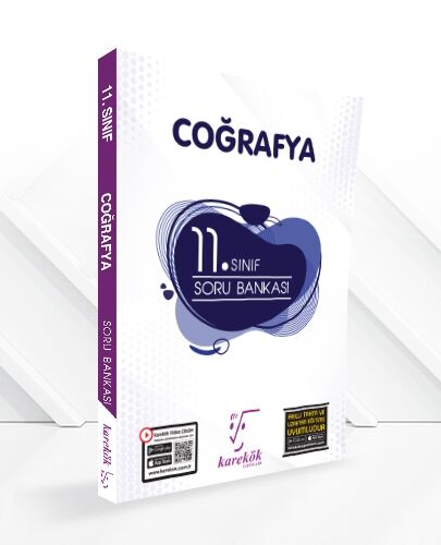 11. Sınıf Coğrafya Soru Bankası Karekök Yayınları