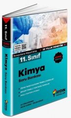11. Sınıf Kimya Tamamı Video Çözümlü Soru Bankası Aydın Yayınları