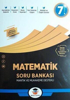 7. Sınıf Matematik Soru Bankası Zeka Küpü Yayınları