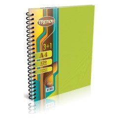EREN SEPERATÖRLÜ A4 DEFTER 4+3 175 YAPRAK