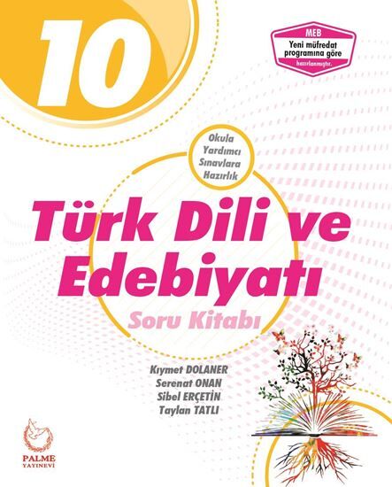 10. Sınıf Türk Dili ve Edebiyatı Soru Kitabı Palme Yayıncılık